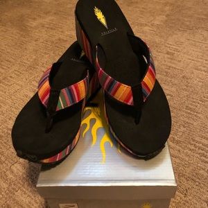 Adorable Serape Sandals